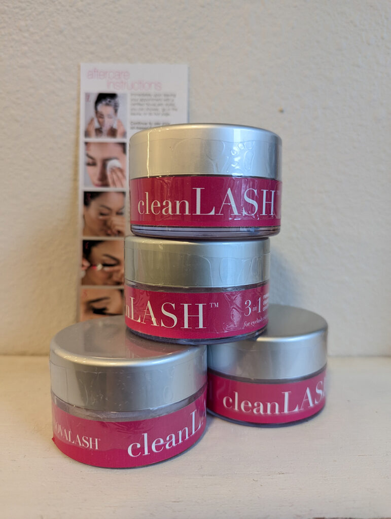 cleanLash jars