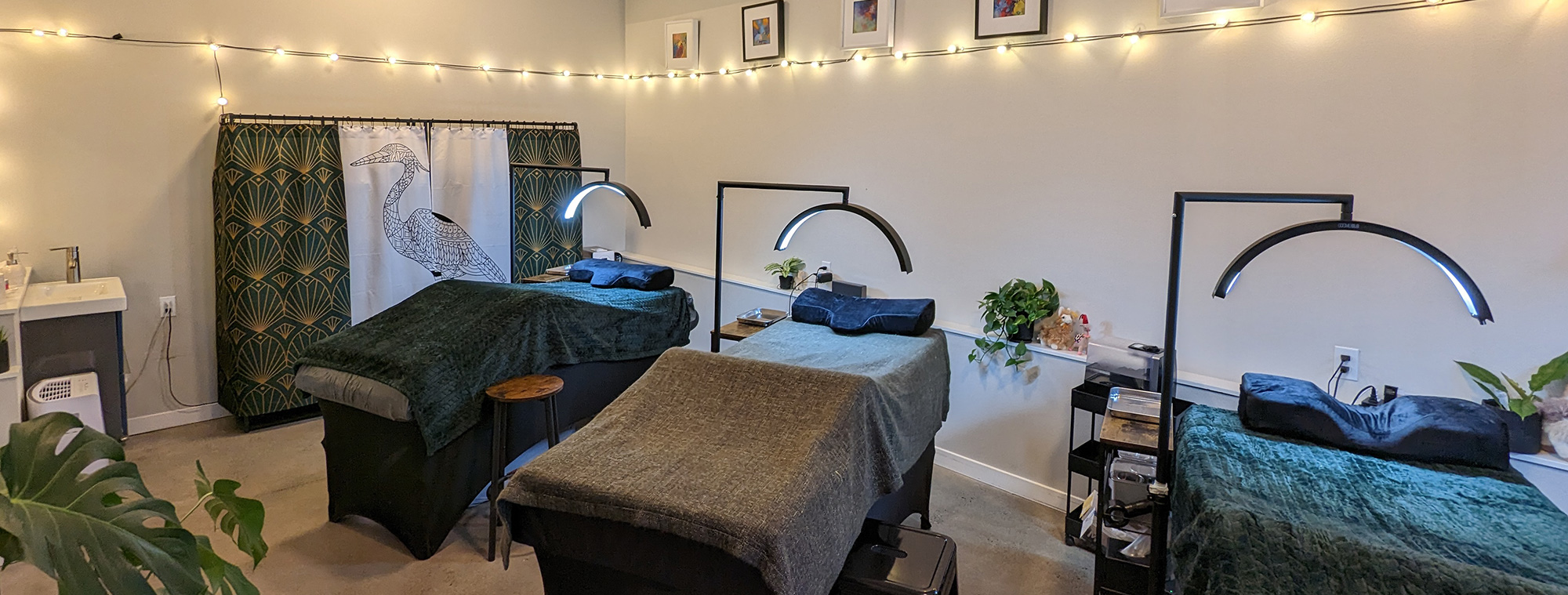 Interior of Lash Club Eyelash Studio