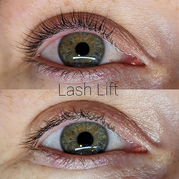 Picture of Model with Eyelash Lift and Tint